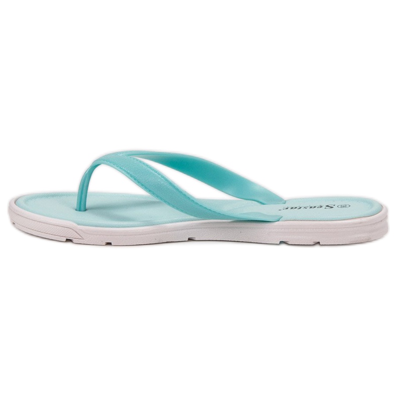 Seastar Flip-flops din cauciuc albastru 1