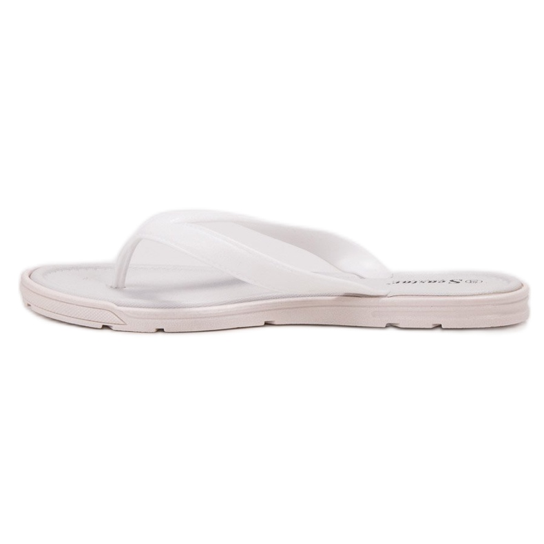 Seastar Flip-flops din cauciuc alb 1