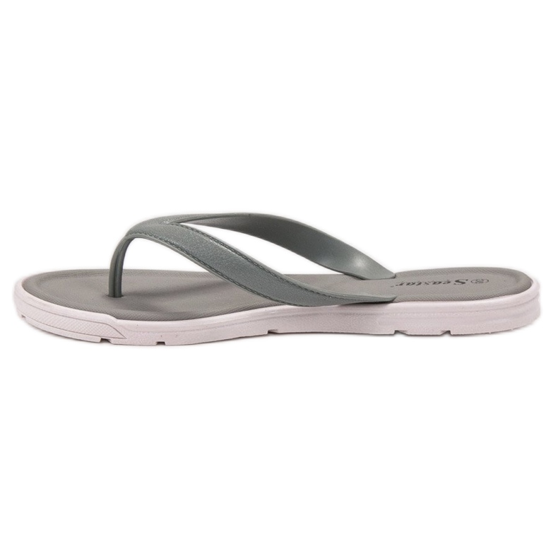 Seastar Flip-flops din cauciuc gri 1