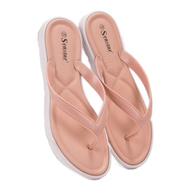 Seastar Flip-flops din cauciuc roz 3