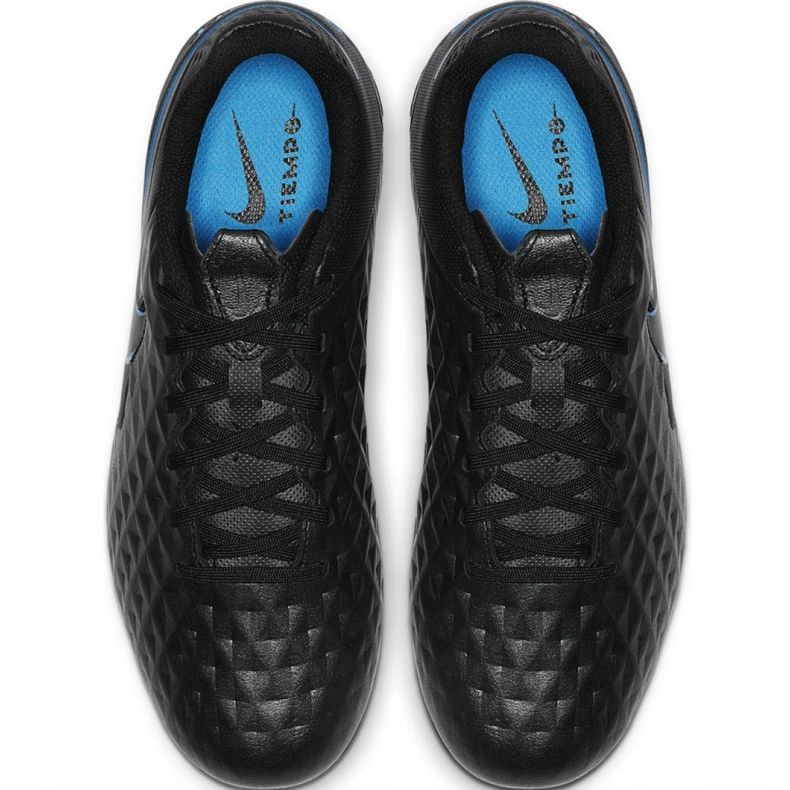 Pantofi de fotbal Nike Tiempo Legend 8 Academy FG / MG Jr AT5732 004 negru negru 1