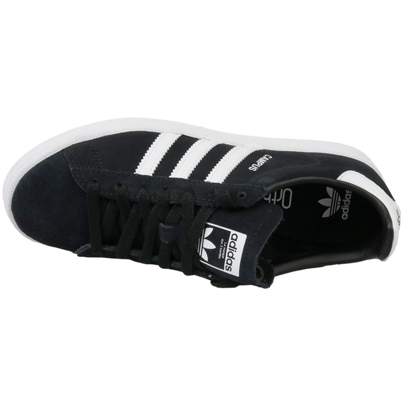 Pantofi Adidas Originals Campus Jr BY9580 negru 2 Pantofi Adidas Originals Campus Jr BY9580 negru 2