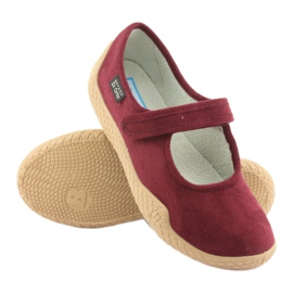 Pantofi dama Dr.ORTO Befado pu-young pu 197D003 visiniu roșu 3