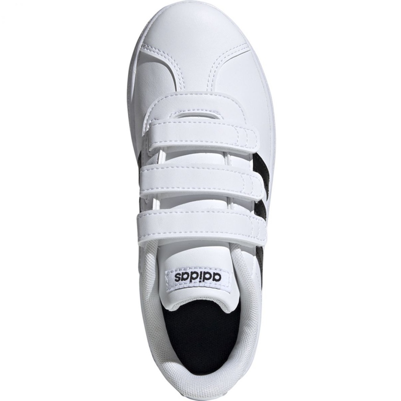 Pantofi Adidas Vl Court 2.0 Cmf C alb Jr DB1837 1