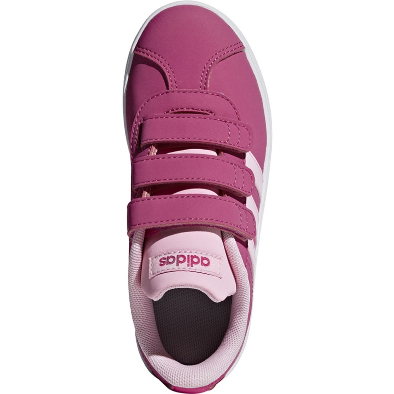 Pantofi Adidas Vl Court 2.0 Cmf C roz Jr F36394 1