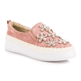 Espadrile Pe Platforma VICES roz 3