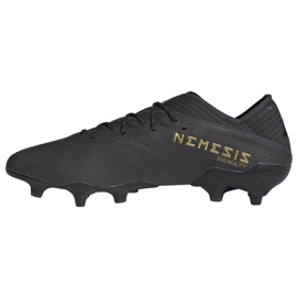 Ghete de fotbal Adidas Nemeziz 19.1 Fg M F34409 negru negru 1 Ghete de fotbal Adidas Nemeziz 19.1 Fg M F34409 negru negru 1