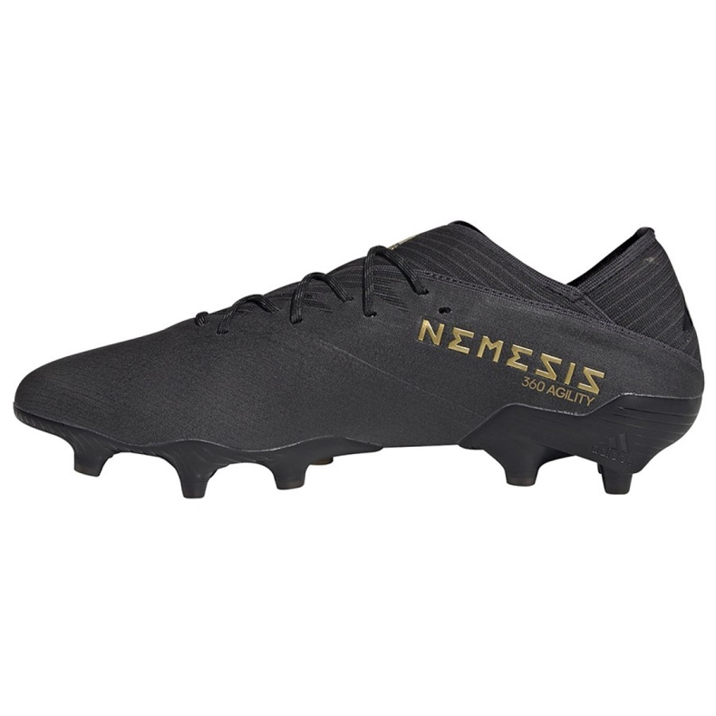 Ghete de fotbal Adidas Nemeziz 19.1 Fg M F34409 negru negru 1 Ghete de fotbal Adidas Nemeziz 19.1 Fg M F34409 negru negru 1