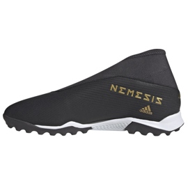Ghete de fotbal Adidas Nemeziz 19.3 Ll Tf M EF0386 negru negru 1 Ghete de fotbal Adidas Nemeziz 19.3 Ll Tf M EF0386 negru negru 1