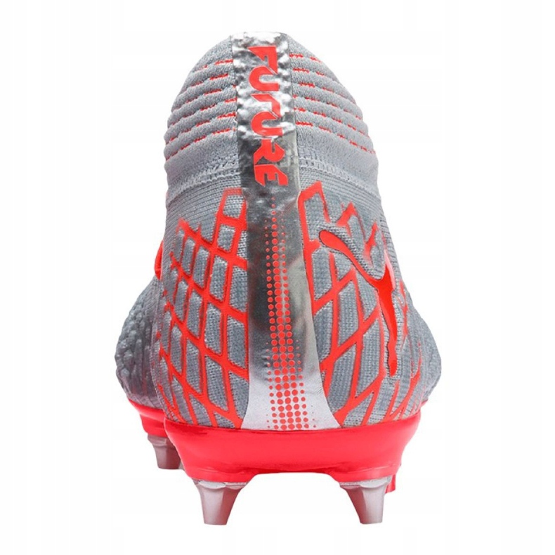 Ghete de fotbal Puma Future 4.1 Netfit Mx Sg M 105676-01 roșu gri 1