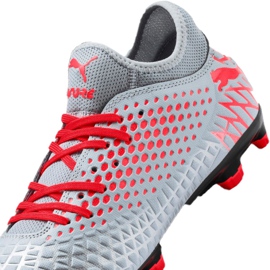Ghete de fotbal Puma Future 4.4 Fg / Ag M 105613-01 multicolor gri 2