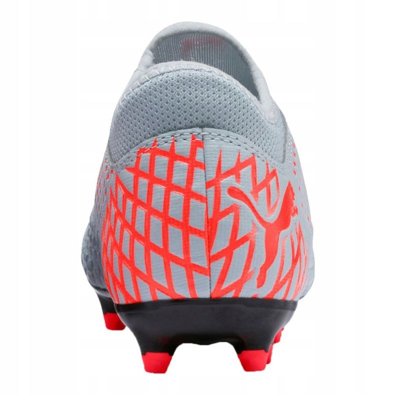 Ghete de fotbal Puma Future 4.4 Fg / Ag Jr 105696-01 multicolor gri 1