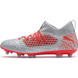 Ghete de fotbal Puma Future 4.3 Netfit Fg Ag M 105612 01 multicolor gri 2