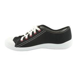 Pantofi pentru tineret Befado 244Q019 alb negru 2