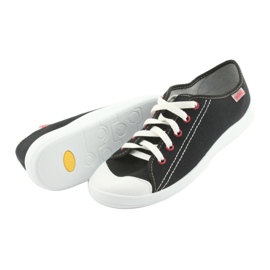 Pantofi pentru tineret Befado 244Q019 alb negru 5