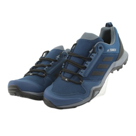 Pantofi de trekking adidas Terrex AX3 M BC0527 negru albastru marin gri 2