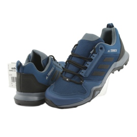 Pantofi de trekking adidas Terrex AX3 M BC0527 negru albastru marin gri 3 Pantofi de trekking adidas Terrex AX3 M BC0527 negru albastru marin gri 3