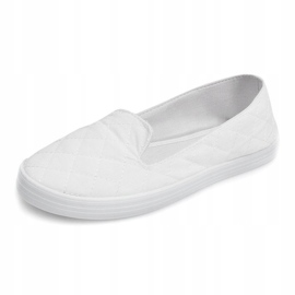 Adidași albi Slip On V30 2