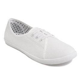 Adidași Tied Slip On BE43 White alb 2