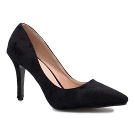 Tocuri de velur negru de la Francine 1