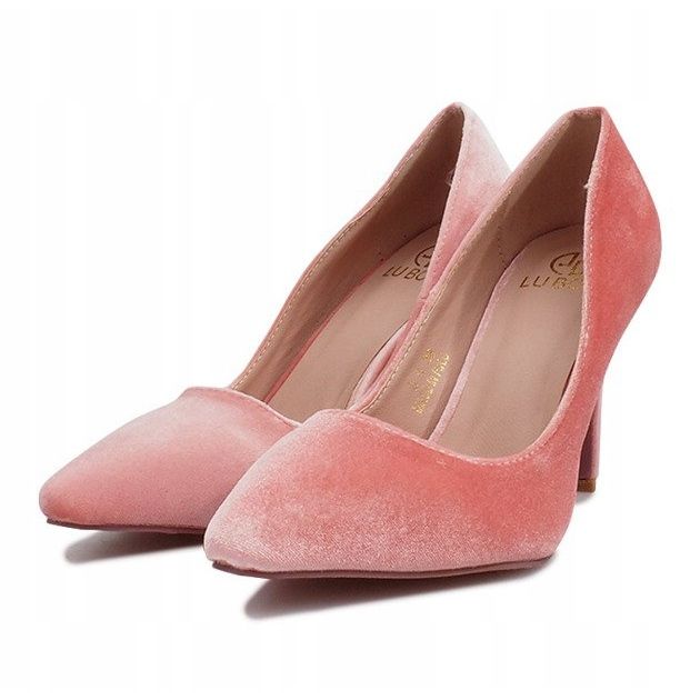 Tocuri Francine Pink Velour roz 1