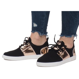 Adidași sportivi negri Jovite negru 2