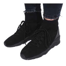 Pantofi sport Marthe negri negru 1