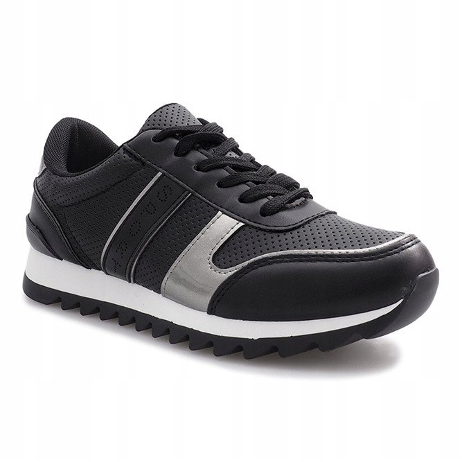 Adidași negri sport de noapte negru 1