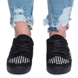 Adidași negri de la stele Angers negru 1