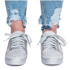 Adidași gri de la stelele Angers 1