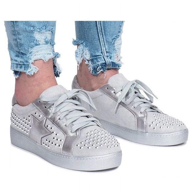 Adidași gri de la stelele Angers 2