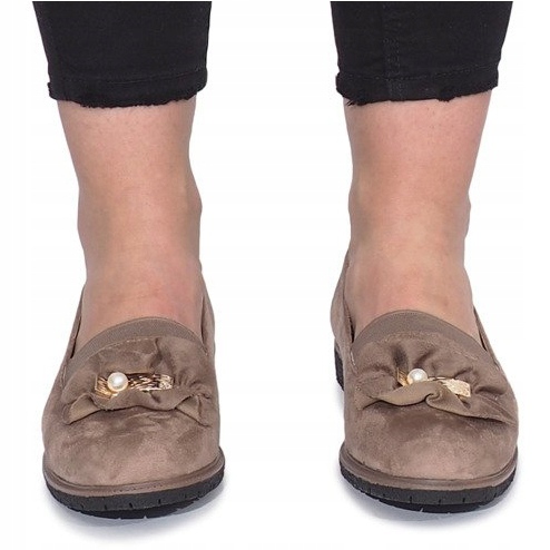 Pantofi alunecați kaki cu arc Pearl Pearl multicolor verde 1 Pantofi alunecați kaki cu arc Pearl Pearl multicolor verde 1