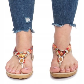 Sandale plate aurii cu diamante Sprat de aur 1