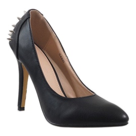 Știfturi clasice negre cu știfturi 546D negru 1