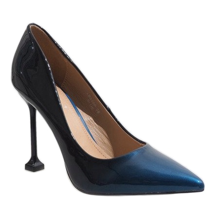 Tocuri LE030P lăcuite bleumarin albastru 1