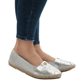 GFXWFD2 espadrile argintii gri 1