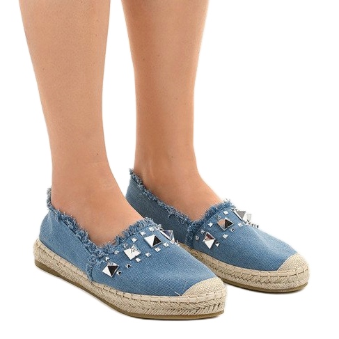 Espadrile cu blugi albastru A608 1