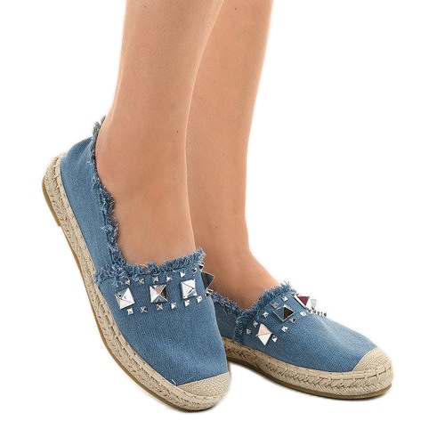Espadrile cu blugi albastru A608 2