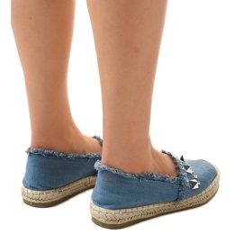 Espadrile cu blugi albastru A608 4