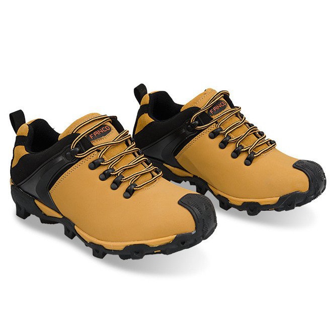 Pantofi pentru trekking HLD913 Camel negru multicolor 1