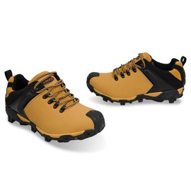 Pantofi pentru trekking HLD913 Camel negru multicolor 3