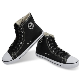 Adidași cu izolație înaltă 6209-3 Negru 1
