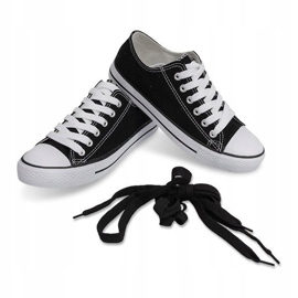 Adidași înalți negri 8223 negru 3