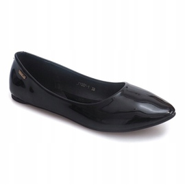 Balerini lăcuite 11037 Negru 1