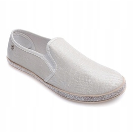 Adidași strălucitori Espadrile B740 Alb 1 Adidași strălucitori Espadrile B740 Alb 1