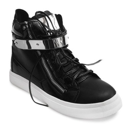 Adidași de vârf LL01 Negru 1