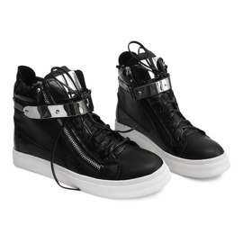 Adidași de vârf LL01 Negru 2