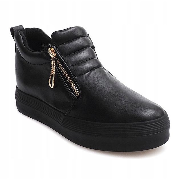 Încălțăminte cu toc înalt Creepers H42 Negru 1