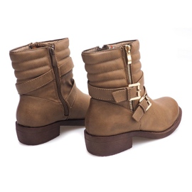 Cizme calde cu Kalmra 0728 Kaki multicolor verde 1 Cizme calde cu Kalmra 0728 Kaki multicolor verde 1