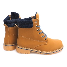 Trappers pentru cherestea de toamnă 1-16 YELL / BLU maro 1